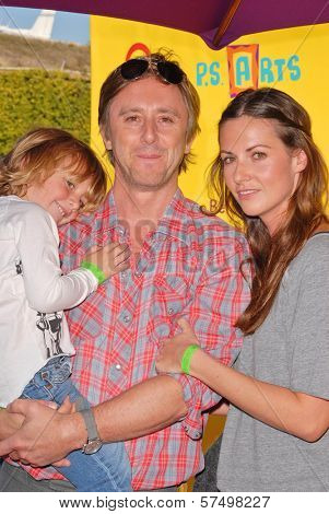 Jake Weber and family at the 2009 PS Arts 