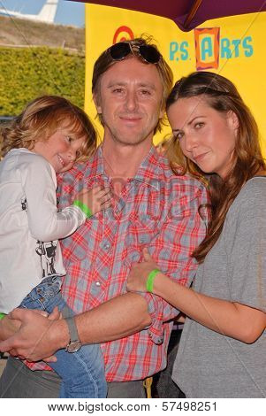 Jake Weber and family at the 2009 PS Arts 