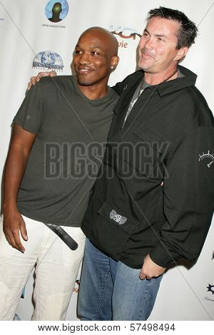 JJ Rogers and Lazrael Lison at the 