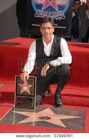 John Stamos at the induction ceremony of John Stamos into the Hollywood Walk of Fame, Hollywood Blvd., Hollywood, CA. 11-16-09