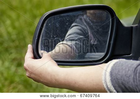Hand Of A Driver