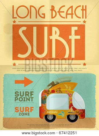 Surfing Poster