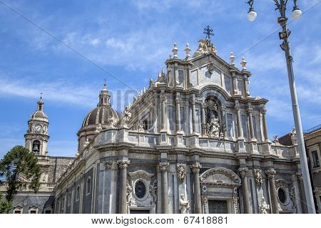 Cathedral Of Santa Agata In Catania