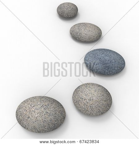 Spa Stones Means Love Not War And Balance