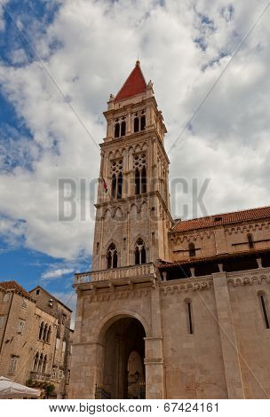 Belfry (xvi C.) Of St Lawrence Cathedral. Trogir, Croatia