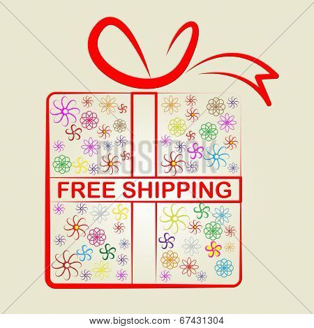 Shipping Free Represents With Our Compliments And Consumer