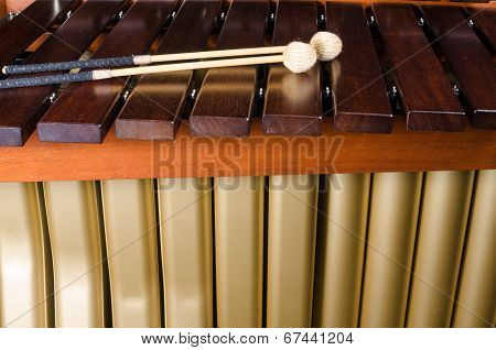 Marimba  Keys And Resonators
