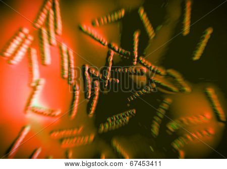 Streptococcus pneumoniae, bacteria artwork