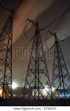 High-Power in Nacht