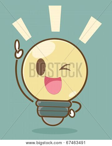 Cartoon Light Bulb