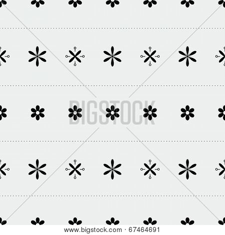 Flowers seamless pattern