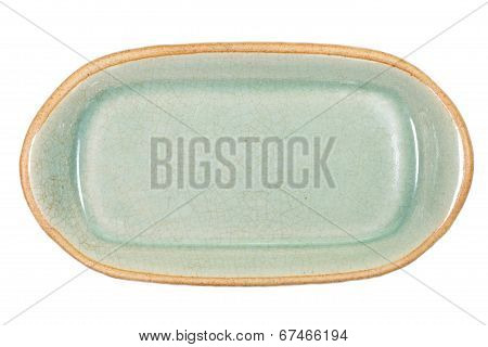 Celadon ceramic dishes