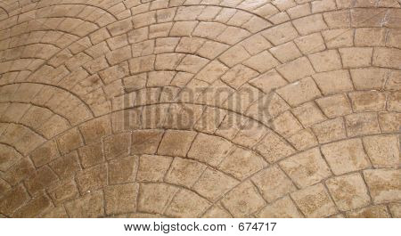 Curved Sidewalk Tile