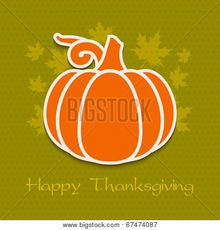 Thanksgiving Day Greeting Card Eps10