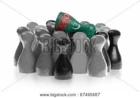 Blue Pawn Is Crowdsurfing