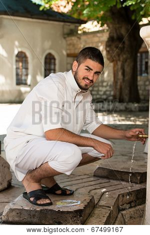 Portrait Of Young Arab Saudi Emirates Man