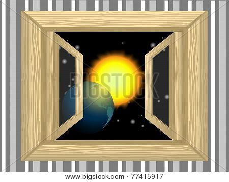 Planet In The Window