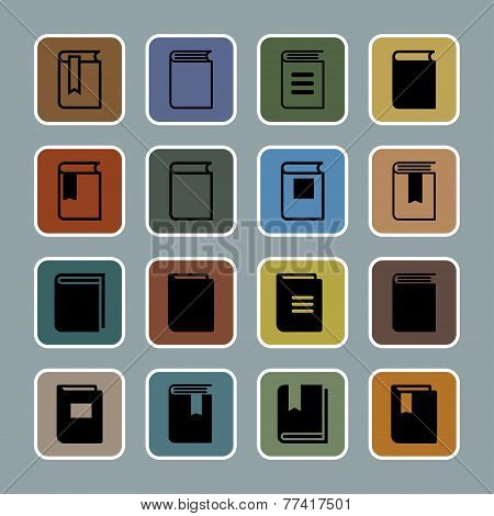 Book icons