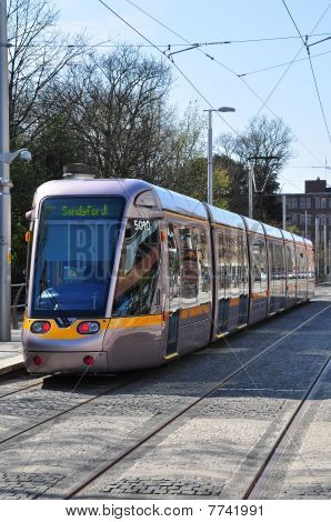 LUAS villamos Dublinban