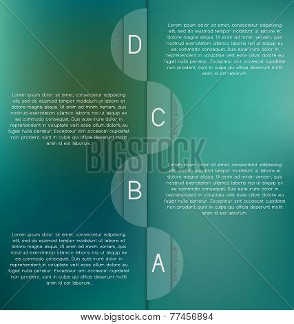 Modern, Clear Template. Can Be Used For Infographics, Websites Elements, Presentations, Comparison,
