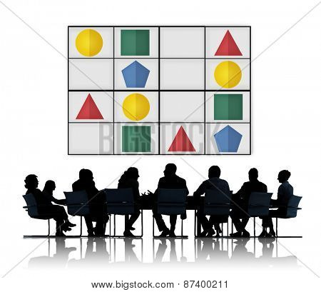 Sudoku Puzzle Problem Solving Leisure Games Concept
