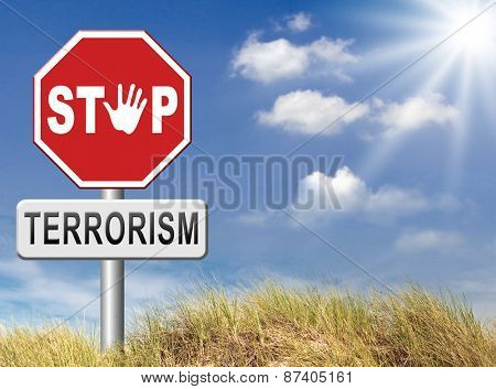 stop terrorism war on terror no terrorist attacks