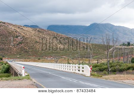 Bridge Over The Breede River Between Rawsonville And Worcester