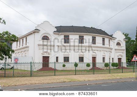 Hall Of The Dutch Reformed Church In Worcester