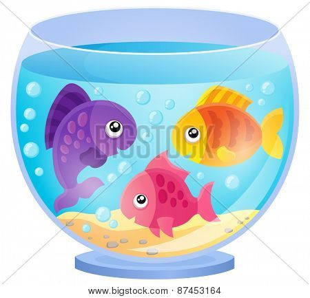 Aquarium theme image 7 - eps10 vector illustration.