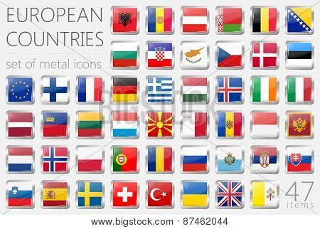 European Country Flags
