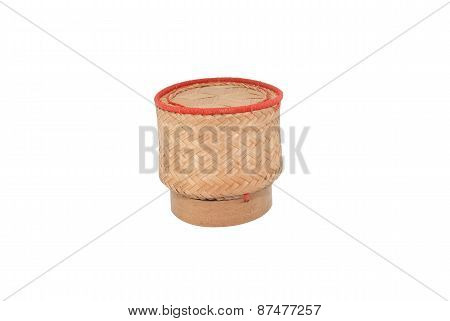 thai laos bamboo sticky rice container