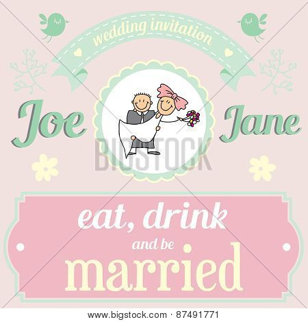 Wedding invitation