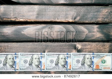 Money American dollar.