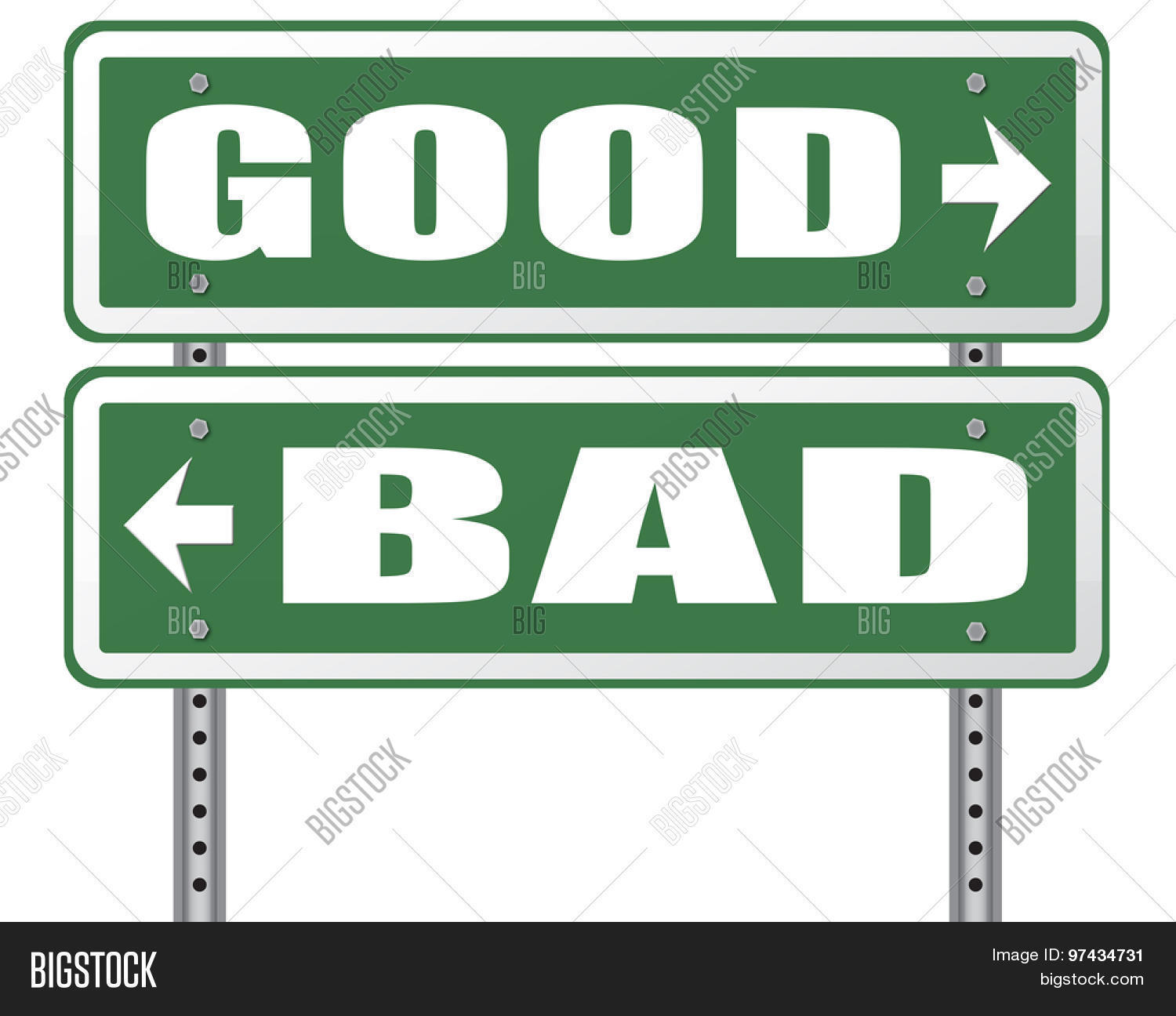 Good Bad Moral Dilemma Image & Photo (Free Trial) Bigstock