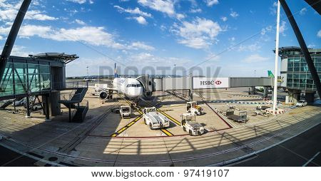 Aircraft At Marseille Airport