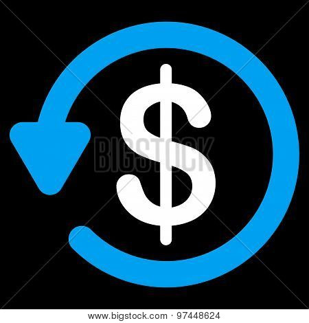 Refund icon from Business Bicolor Set