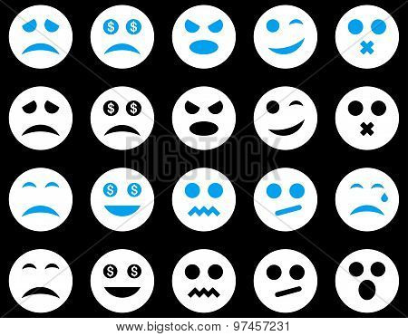 Smile and emotion icons