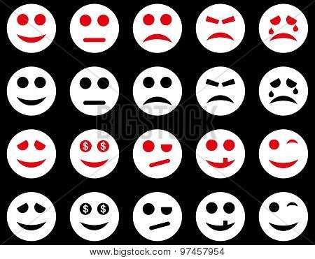 Smile and emotion icons