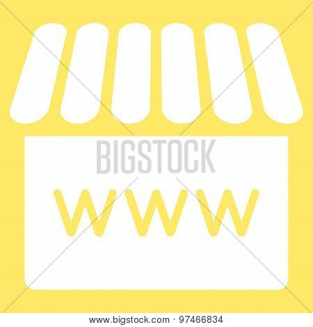 Webstore icon from Business Bicolor Set