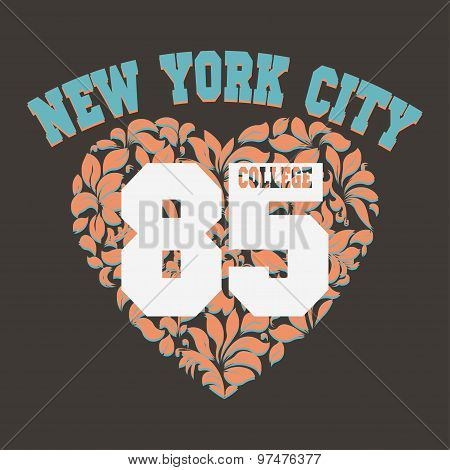 T-shirt Fashion design print