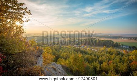 Sunset Over Horizon