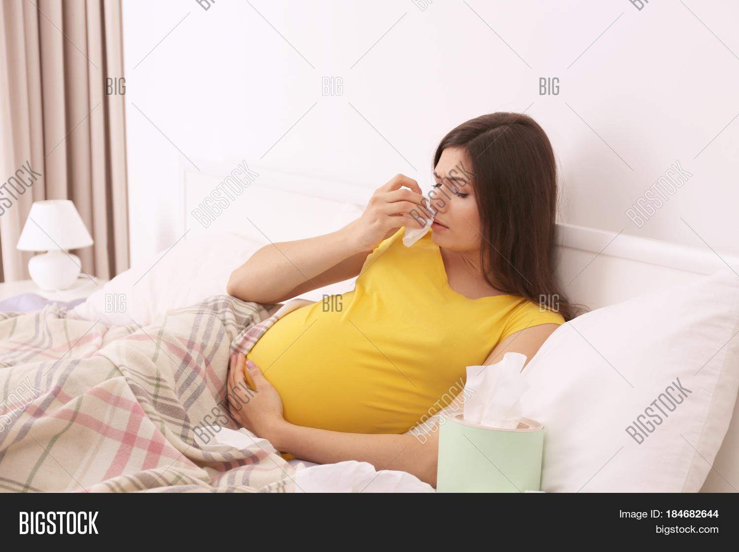Pregnant Woman Allergy Image & Photo (Free Trial) Bigstock