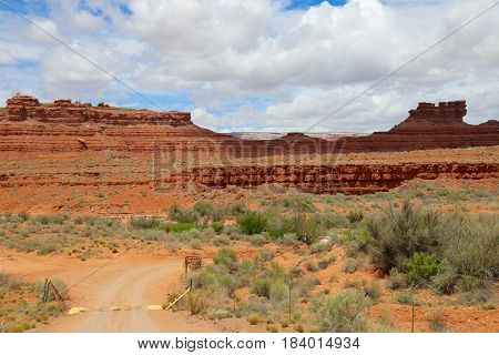 Valley of the Gods in Blanding, Utah