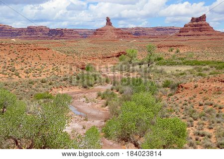 Valley of the Gods in Blanding, Utah