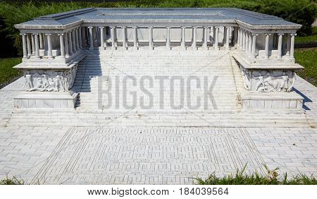 Miniaturk,  Istanbul.  Reduced Copy Of  Pergamon Altar In The Ancient City Of Pergamon In Asia Minor