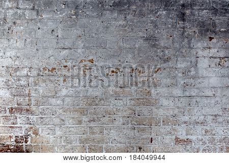 Old Worn Brick Wall Texture Background.