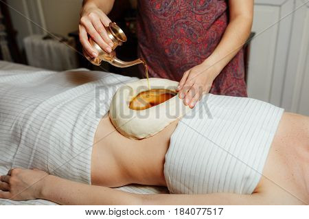 Spa thai Aromatherapy wellness massage with oil