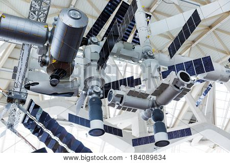 model of the international space station ISS