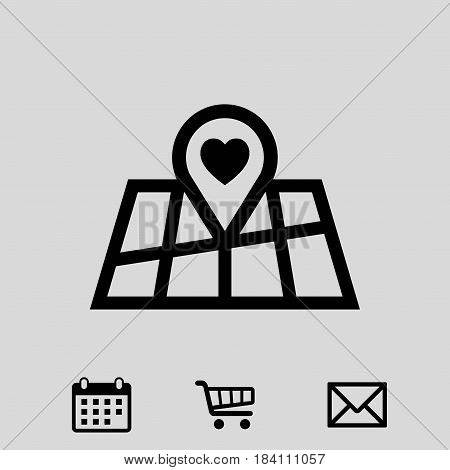 icon stock vector illustration flat design style