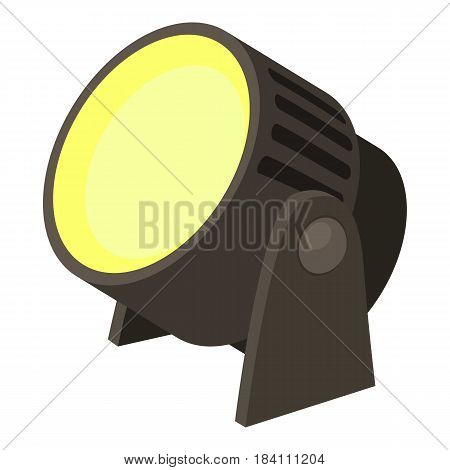 Spotlight icon. Cartoon illustration of spotlight vector icon for web
